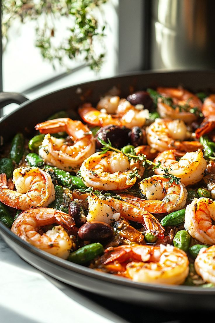 Garlic Shrimp Skillet – Oliva Dorado