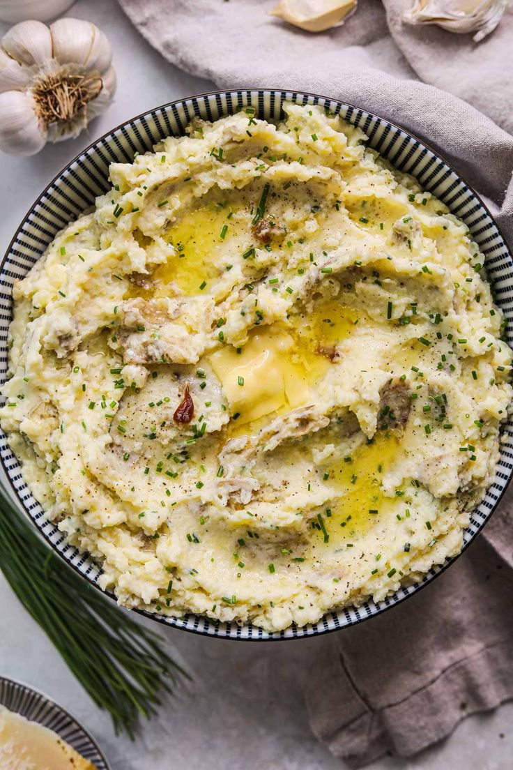 Roasted Garlic Mashed Potatoes